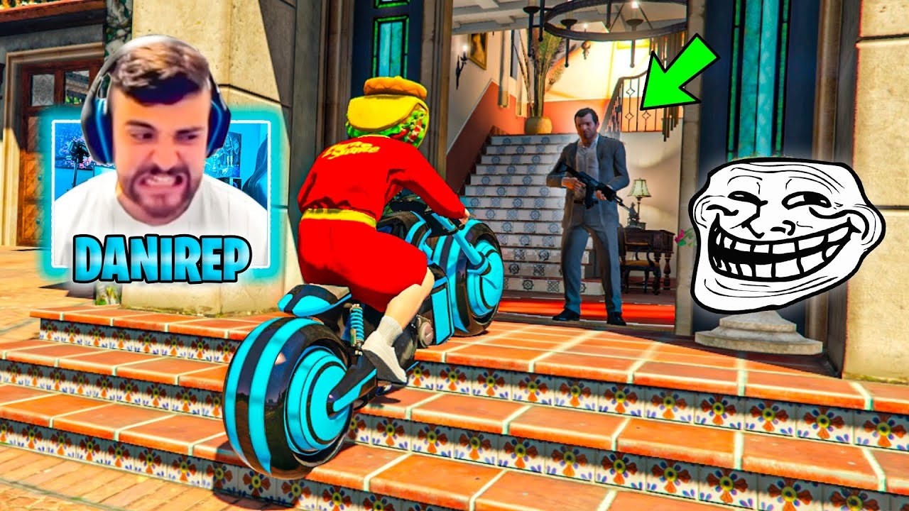 CARRERA TROLL PERO ME ENCUENTRO A MICHAEL! - GTA 5 ONLINE