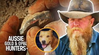"Bloody Beautiful!" The Bushmen Sell Their Opals For $15,000 & A PUPPY?! | Outback Opal Hunters