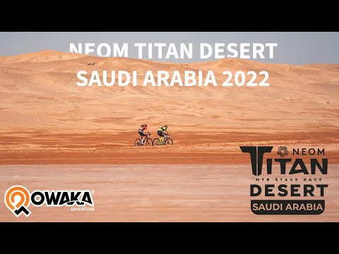 Titan Desert Saudi Arabia 2022 view from the bivouac (cycling, vtt, mtb)
