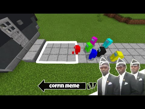 Coffin Meme "Among Us" Traps Edition - Minecraft
