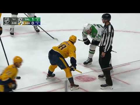 Eeli Tolvanen (NSH28) | All Shifts - 1st Period | Nashville Predators vs Dallas Stars 10 13 2022