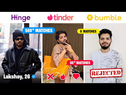 I MADE MY PROFILE ON TOP 3 DATING APPS.. THE RESULTS SHOCKED ME !!