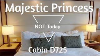 Majestic Princess, Cabin D725