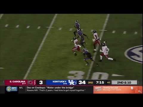 2020 USC vs Kentucky - Kevin Harris 33 Yd Run
