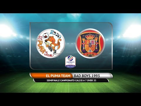SEMIFINALE CAMPIONATO C7 OVER 35 - El Puma Team vs Bad Boys 1993