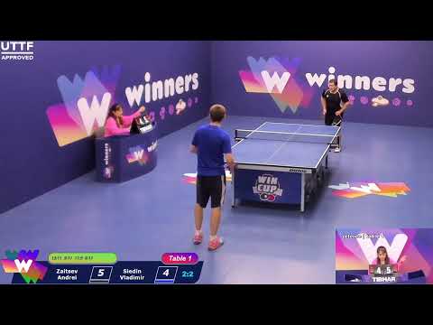 WINners CUP table 1 13.10 Zaitsev Andrei - Siedin Vladimir 22:00