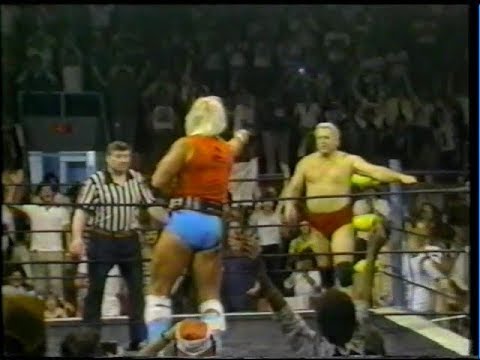 Hulk Hogan vs. Jerry Valiant 8-04-1984