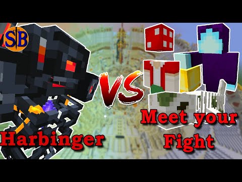 Meet Your Fight vs Harbinger | Minecraft Mob Battle