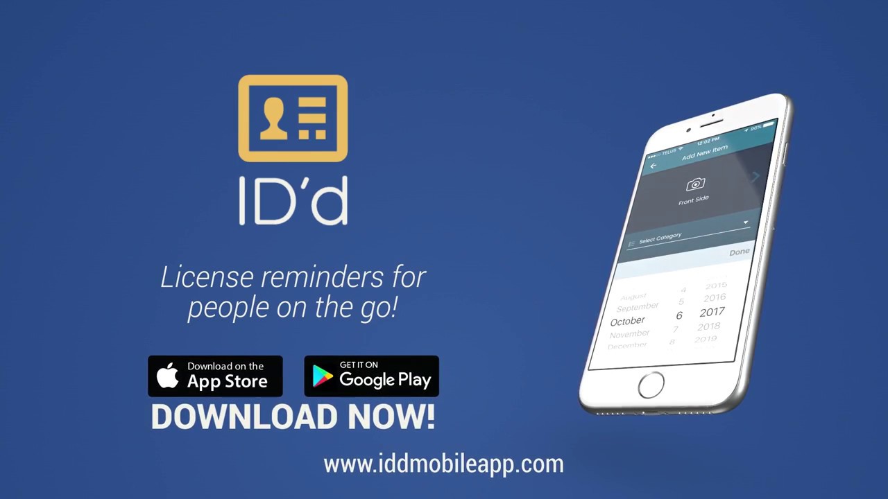 IDd iPhone Android app