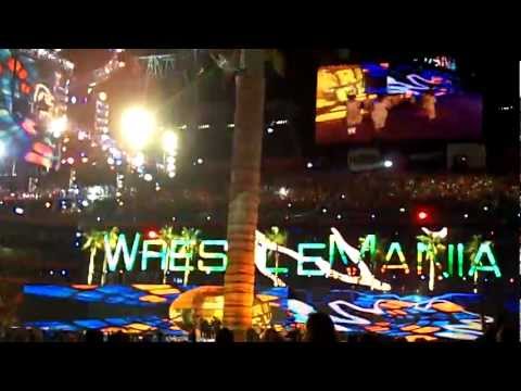 2012 04 01 Wrestlemania Funkasaurus entrance