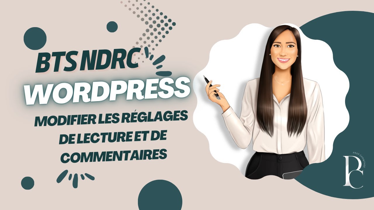 Modifier les r&eacute;glages de lecture et de commentaires