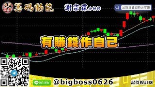 【大戶羅盤籌碼動能】 #謝宗霖0603，有賺錢作自己 (圖)