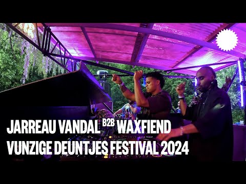 Jarreau Vandal B2B Waxfiend | Vunzige Deuntjes Festival 2024 | Amsterdam | Eclectic stage by Stewww