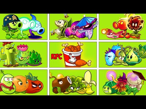 TOURNAMENT 8 Team Plants - Which Team Plant Will Win? - PvZ 2 Team Plant vs Team Plant