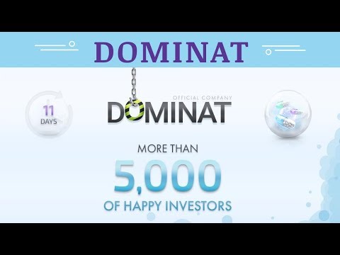 Dominat.company отзывы 2019, mmgp, обзор БОЛЕЕ 5000 СЧАСТЛИВЫХ ИНВЕСТОРОВ