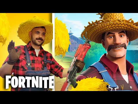 Pino the Farmer Destroys EVERYTHING! - FORTNITE