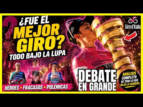 🚨🏆¿FUE ESTE EL GIRO MÁS IMPREDECIBLE DE LOS ÚLTIMOS AÑOS? Todo lo que dejó la carrera😱💥DEBATE