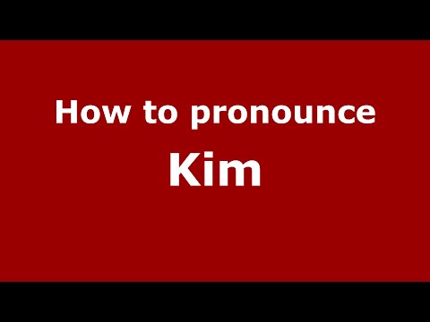 How to pronounce Kim (Swedish/Nyköping, Sweden) - PronounceNames.com