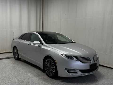 2014 Lincoln MKZ 4dr Sdn AWD in Silver for sale at Park Mazda in Sherwood Park, AB