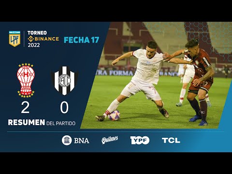 #TorneoBinance | Fecha 17 | resumen de Huracán - Central Córdoba