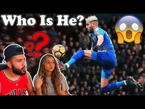 AMERICANS FIRST EVER REACTION OF RIYAD MAHREZ! (When Football Becomes Art)