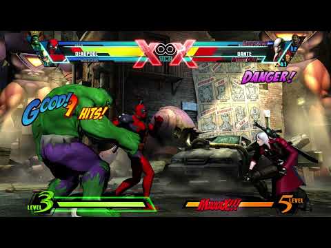MARVEL VS CAPCOM 3: WOLVERINE VS AKUMA