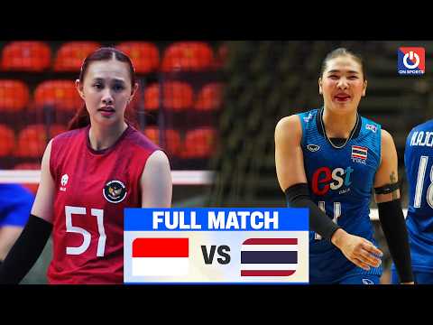 🔴FULL: INDONESIA vs. THAILAND | Syelomitha vs. Sasipapron - Women's Volleyball