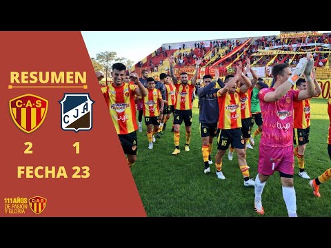 RESUMEN SARMIENTO 2   JUVENTUD ANTONIANA 1 FECHA 23 FEDERAL A