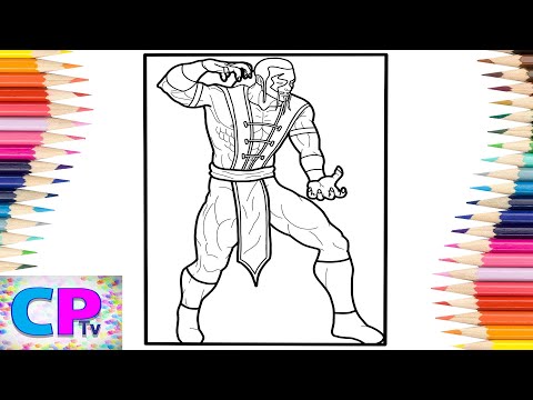 Mortal Kombat Coloring Pages/Shang Tsung Coloring Pages/Disfigure - Blank [NCS Release]