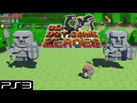 3D Dot Game Heroes - PS3 Gameplay (2010)