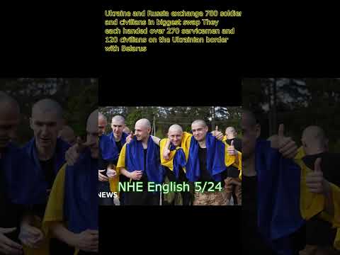 Ukraine and Russia exchange 780 soldiers and civilians in biggest swap #news #headlines #NHE They ea