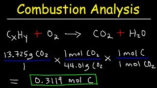 Introduction to Combustion Analysis, Empirical Formula & Molecular Formula Problems