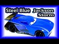 Pixar Cars Steel Blue Jackson Storm Update With Decals Pixar Cars Custom