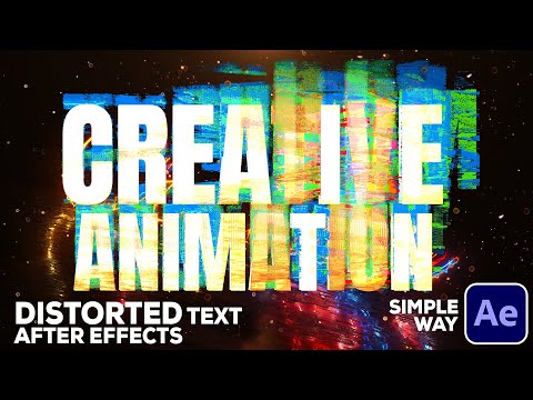 Easy After Effects Tutorial Particles Logo Text Animation Download Free Template
