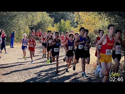 2024 SJS Championships - D1&2 Freshman Boys 2 mile race