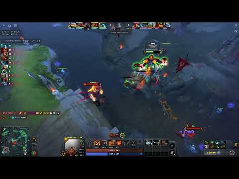 How to lane mid shadow fiend (Koma) vs ember spirit - Dota 2