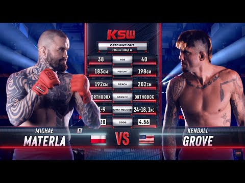 KSW Free Fight: Michal Materla vs. Kendall Grove 2