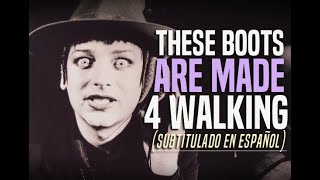 Boy George - These Boots Are Made 4 Walking. (Subtitulado En Español)