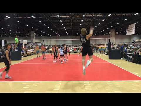 SPVB 18 Lenny v 630 18-2 set 1 gold bracket semifinals.