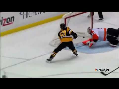 Marcel Goc Goal Against Philadelphia 10/22/14 (Assisted by Nick Spaling & Steve Downie)