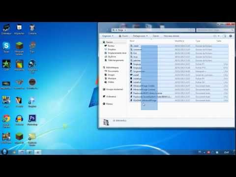 comment ouvrir forge avec java