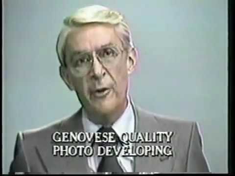 Genovese Drugs ad w/William B. Williams, 1979