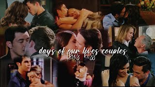 days of our lives couples  this kiss