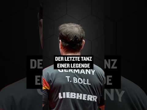 Der letzte Tanz einer Legende: Timo Boll #shorts
