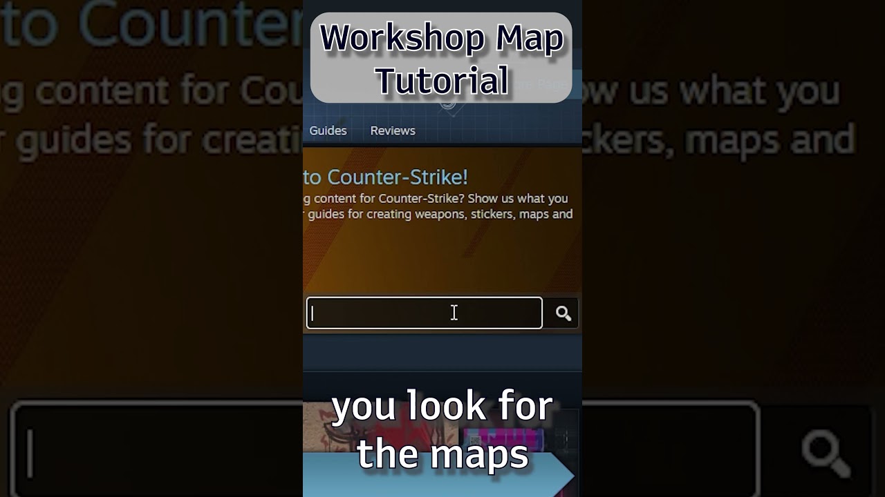 CS2 Workshop Map Tutorial (Basic - Level 1)