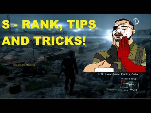 Metal Gear Solid V: Ground Zeroes - S Rank Tutorial,   tips and tricks