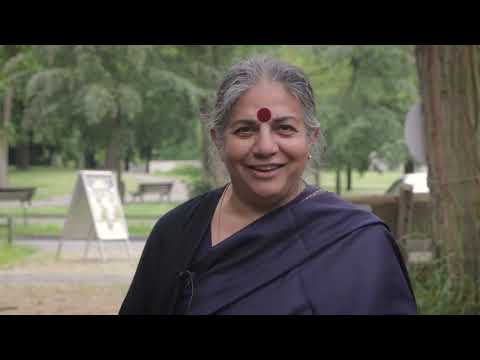 Old Footage: Vandana Shiva Against Monsanto Bayer Fusion