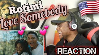 Rotimi - Love Somebody (Official Video)REACTION
