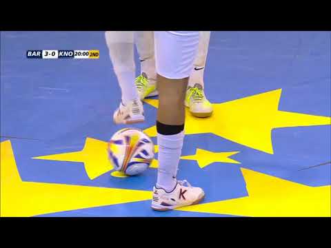Samwnvatting Barcelona vs zvv 't Knooppunt UEFA futsal Cup 2018