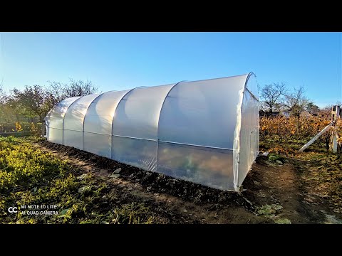 Montaj Kit Solar Legume - structura aluminiu tip tunel (Partea 2 - Solar arcade)